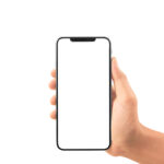 Hand holding a modern smartphone, representing the iPhone 18 Pro launch